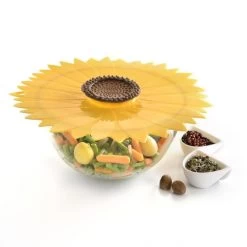 Charles Viancin Silicone Lid | 8" Sunflower -Cookware & Knives Shop sunflower life 3 1