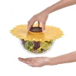 Charles Viancin Silicone Lid | 8" Sunflower -Cookware & Knives Shop sunflower life 4 1