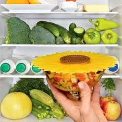 Charles Viancin Silicone Lid | 8" Sunflower -Cookware & Knives Shop sunflower life 7 1