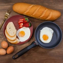 Swiss Diamond | HD Fry Pan - 7" "Try Me" -Cookware & Knives Shop swiss diamond lifestyles square 0005 swiss diamond lifestyles 2022 3264