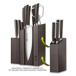 Cangshan A Series Denali 14-Piece Magnetic Knife Block Set -Cookware & Knives Shop ta 3 900x
