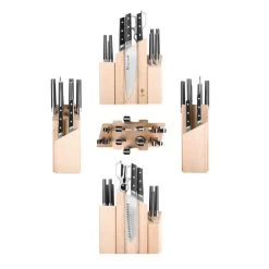 Cangshan Cutlery TC Series Denali 14-Piece Magnetic Knife Block Set -Cookware & Knives Shop tc denali 5 900x