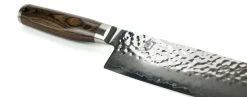 Shun Premier Hammered Chef's Knife - 10 Inch -Cookware & Knives Shop tdm0707 shun premier hammered chefs knife 10 inch