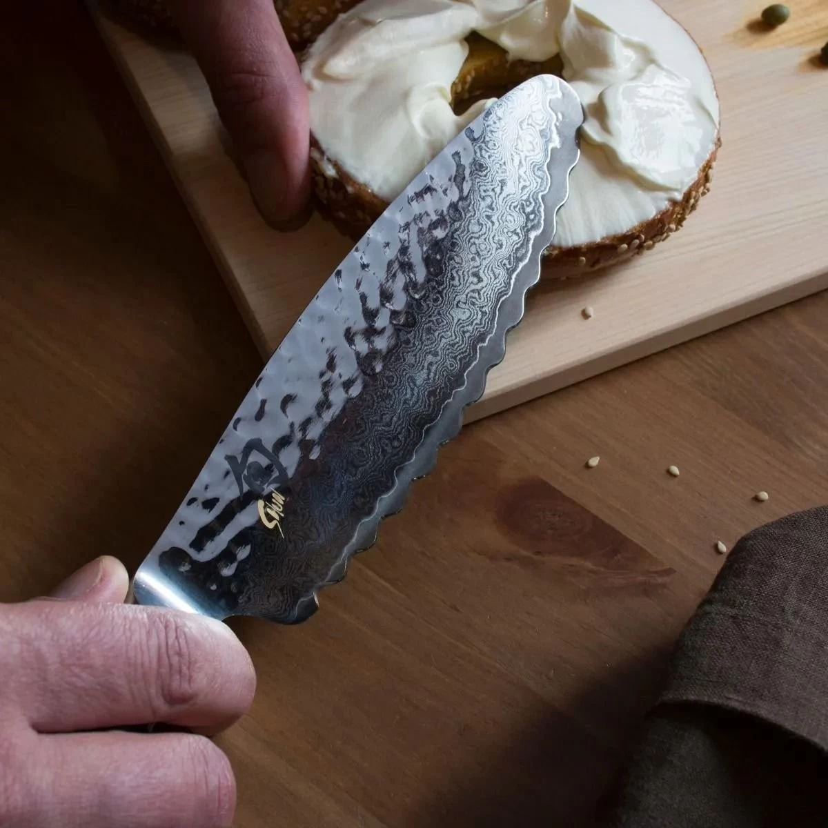 Shun Premier 6" Ultimate Utility Knife 7 Shun Premier 6" Ultimate Utility Knife - Image 5