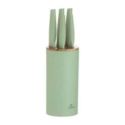 Viners Organic Green Knife Block Set | 6-Piece