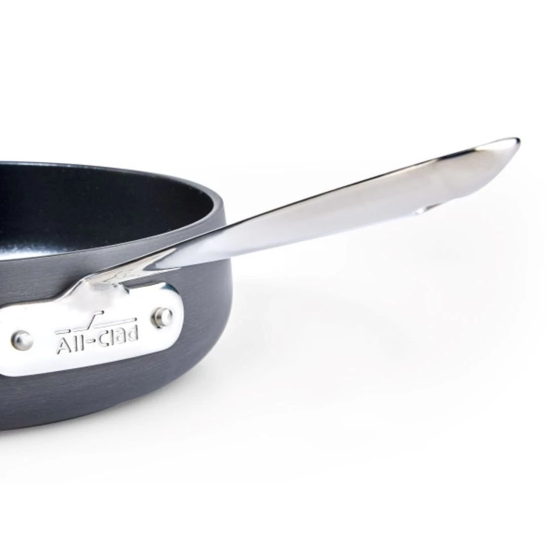 All-Clad HA1 Hard Anodized Nonstick 4 Qt. Saute Pan 4 All-Clad HA1 Hard Anodized Nonstick 4 Qt. Saute Pan - Image 2