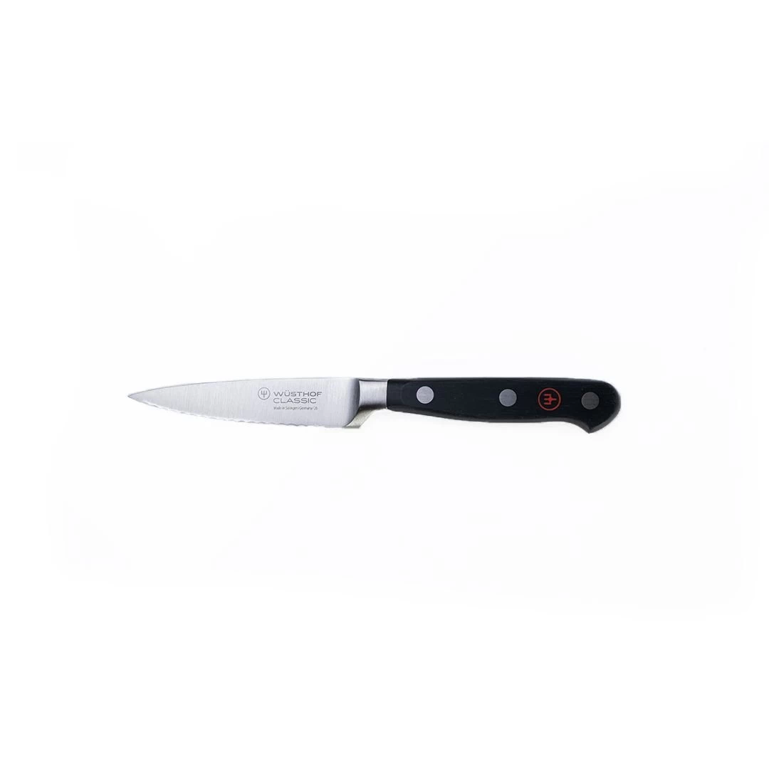 Wusthof Classic 3.5" Paring Knife | Fully Serrated 3 Wusthof Classic 3.5" Paring Knife | Fully Serrated