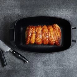 Swiss Diamond | XD Roaster With Lid - 13" X 8" (5.3 Quart) -Cookware & Knives Shop xd61033cv3