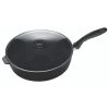 Swiss Diamond | XD Induction Saute Pan With Lid - 11" -Cookware & Knives Shop xd6728csautepanwithlidfrontview