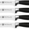 Zwilling J.A. Henckels TWIN Four Star II 4 Steak Knife Set -Cookware & Knives Shop zwilling 33408 000 four star ii steak knife set compressed
